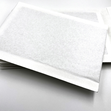 25 AirPro Luftpolsterumschläge aus Papier, ohne Plastik, 250 x 350 mm, G/17, selbstklebend mit Abziehstreifen