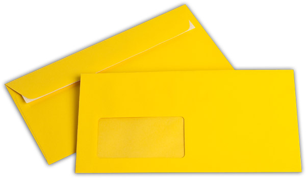 Farbige C6/5-Fensterumschläge, haftklebend, Office Color