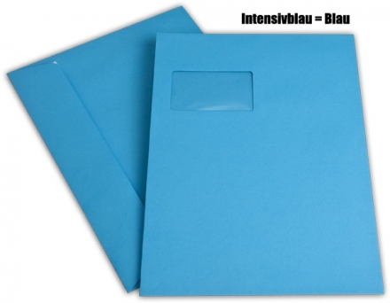 Farbige C4-Fenster-Versandtaschen, Office Color