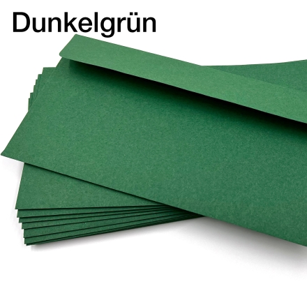 Farbige Umschläge im Format DIN lang = 220 x 110 mm