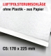 25 AirPro Luftpolsterumschläge aus Papier, ohne Plastik, 170 x 225 mm, C/13, selbstklebend mit Abziehstreifen