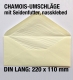 Chamois-Seidenfutterumschläge, DIN lang