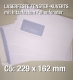 Umschläge mit Fenster für Laserdrucker 229 x 162 mm, C5